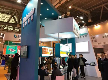 佳博新品智能機再度亮相中國零售業博覽會